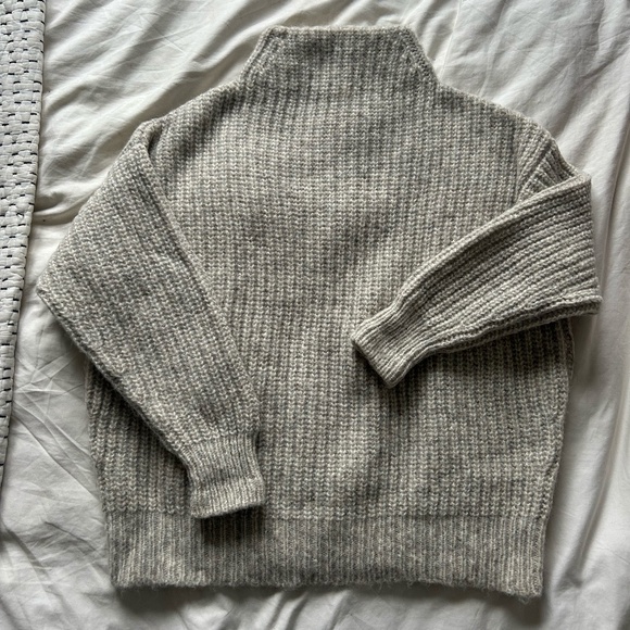 Lauren Manoogian Alpaca Cotton Blend Sweater, size 1 - Picture 4 of 6